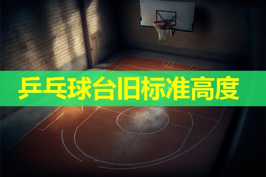 乒乓球台旧标准高度